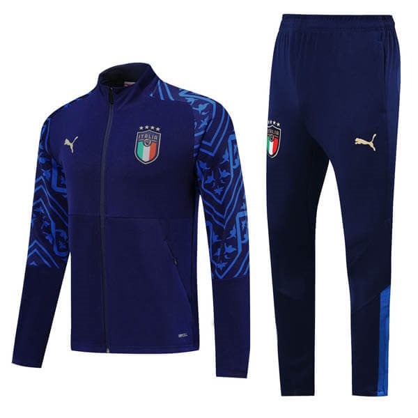Survetement Foot Italie 2020 Bleu Marine